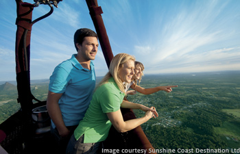 Glass House Mountains Hot Air Ballooning