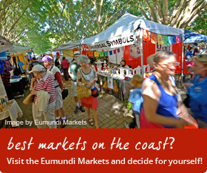 Eumundi markets banner