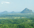Glass House Mountains from Melany