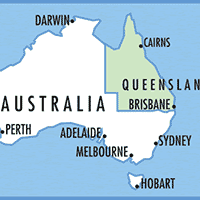 Australia Tourist Map
